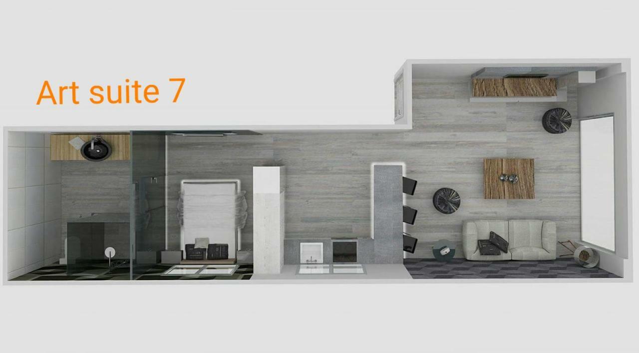 Art Suite 7 Thessaloníki Luaran gambar